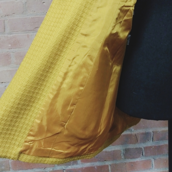 Rena Rowen | NEW Stunning Canary Textured Wool Blazer - Size 8 - Picture 4 of 9